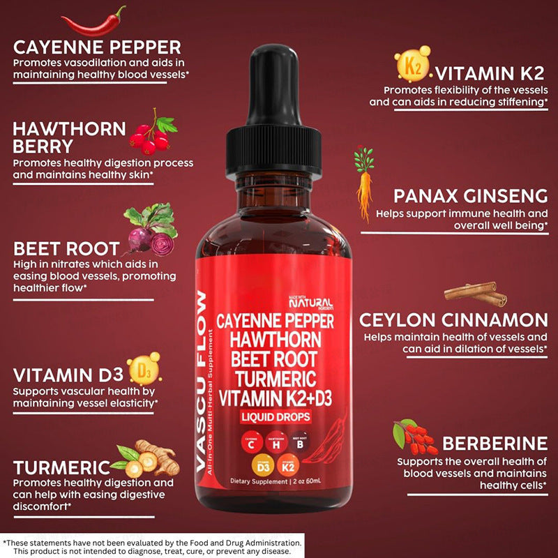 Cayenne Pepper Supplement Liquid Drops